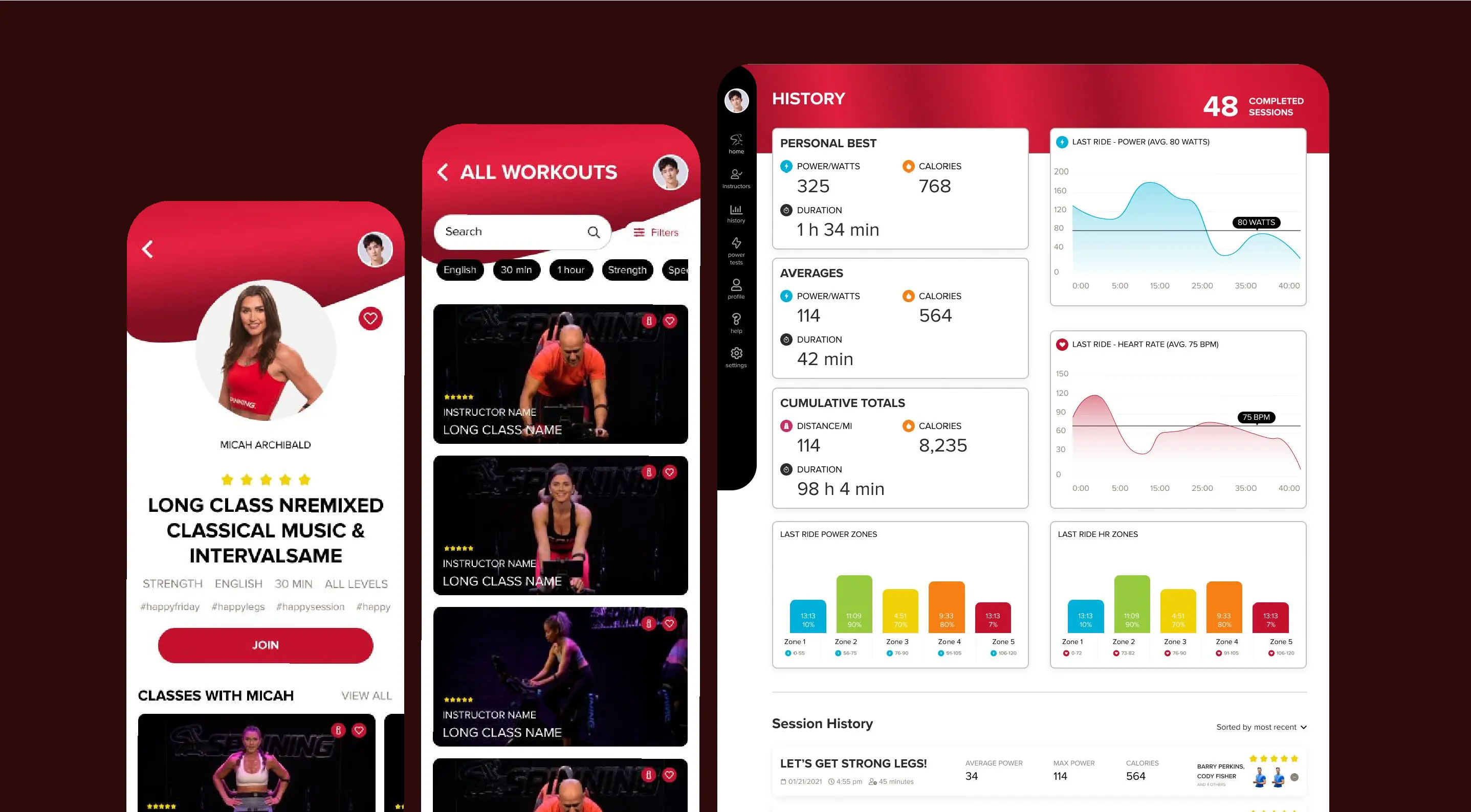 Spinning App