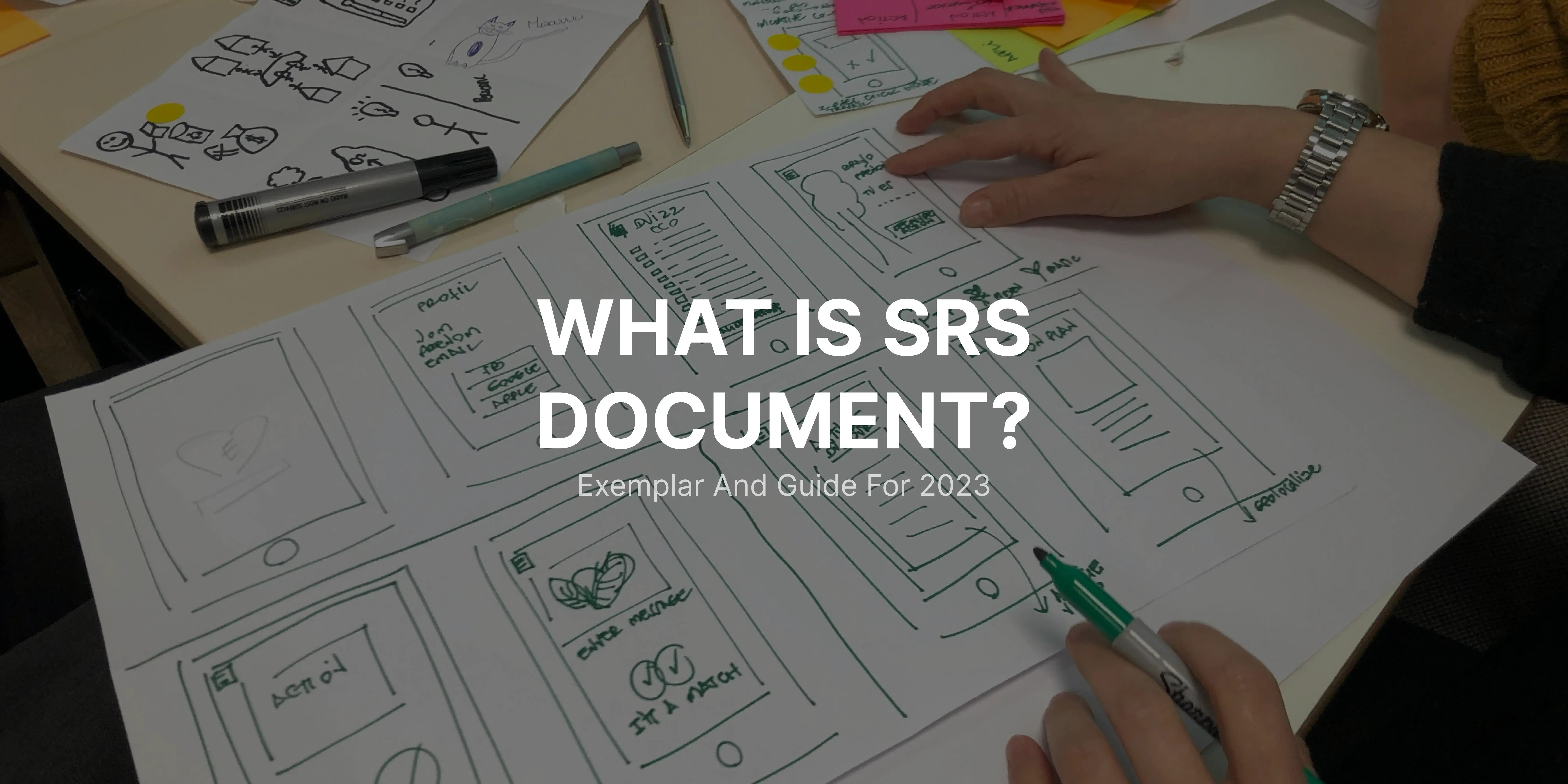 Software Requirements Specification (SRS): Exemplar and Guide for 2023