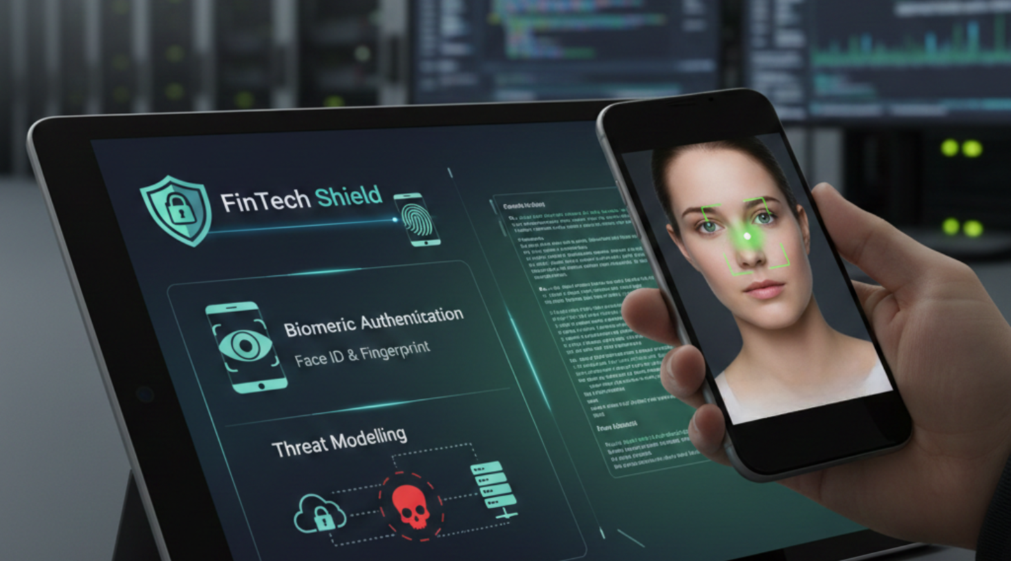 Custom Mobile App Development for FinTech Security: Biometric authentication
